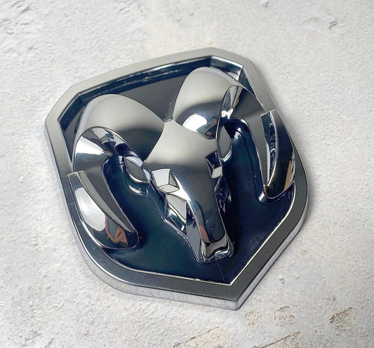 AUTOGEM 2013-2018 RAM 1500 2500 3500 Grille Emblem - Chrome Finish