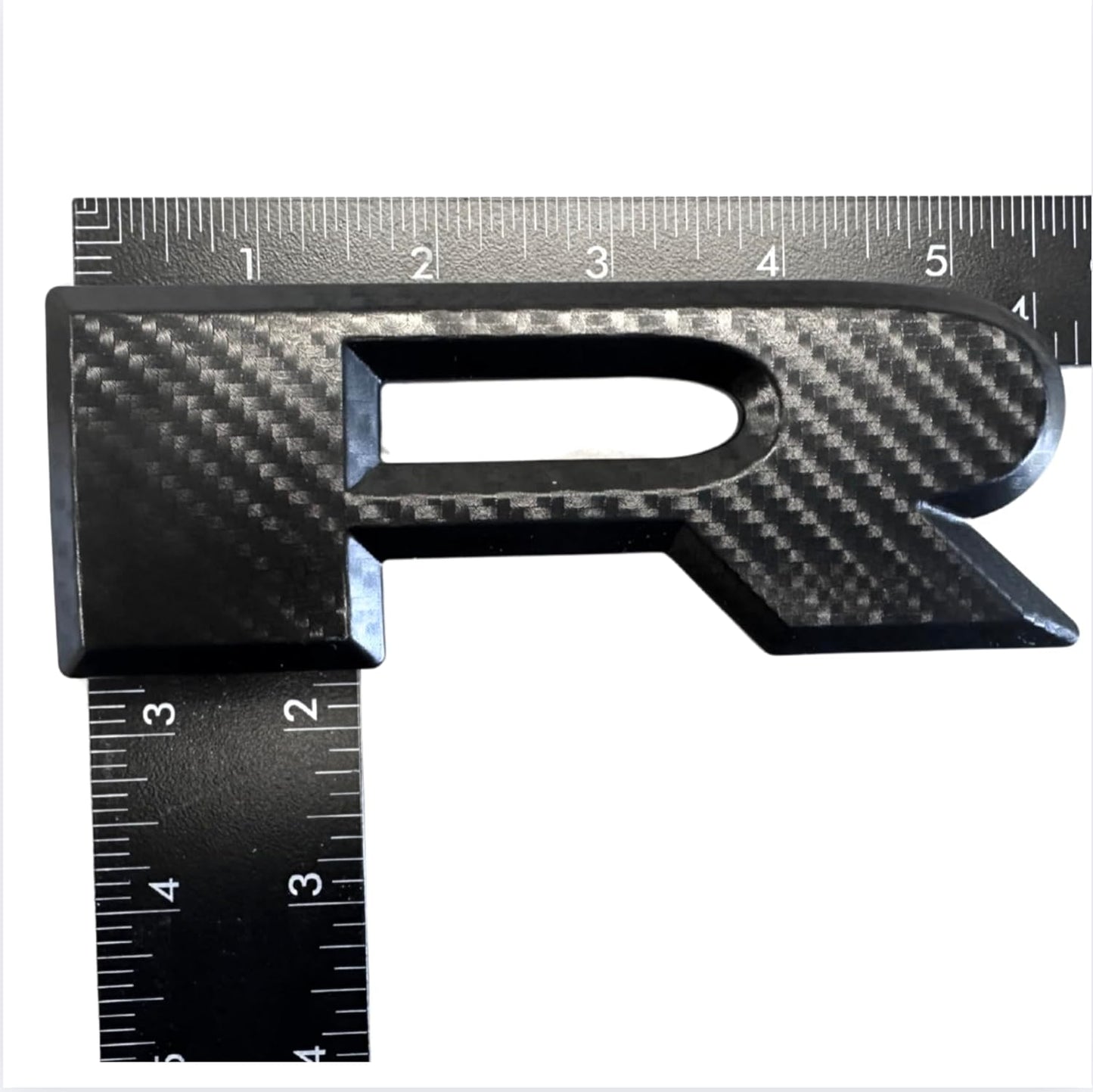 AUTOGEM 2019-2025 RAM 1500 Grille Emblem - Carbon Decal Black