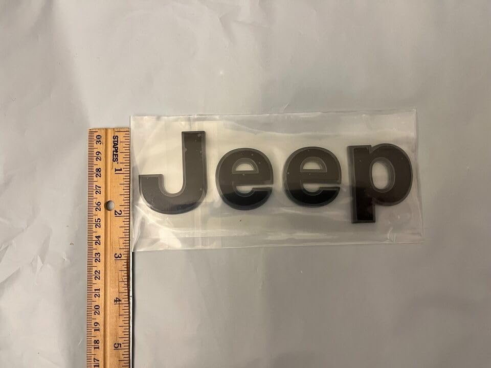 AUTOGEM 2019–2023 Jeep Grand Cherokee Front Grille – Matte Black ABS Replacement