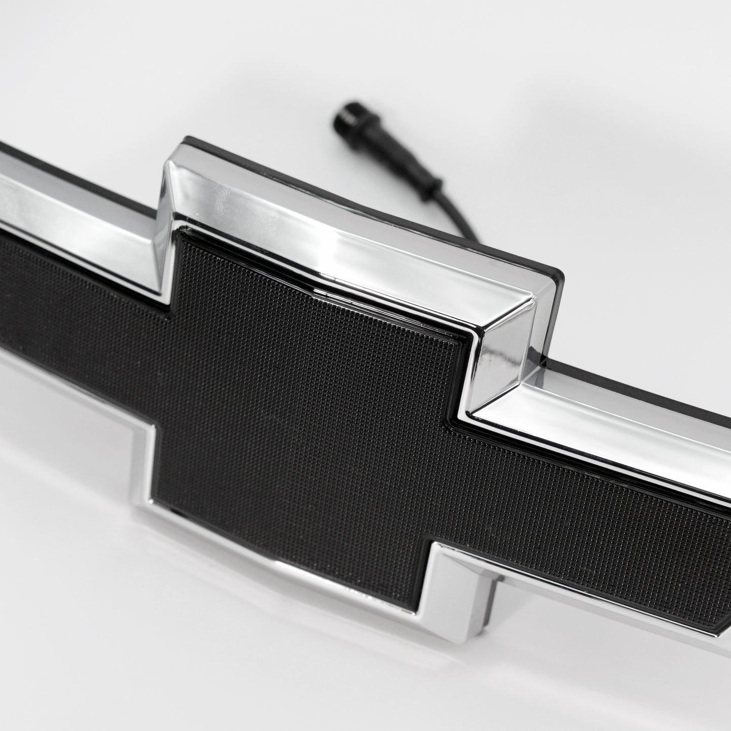 2022-2026 Chevy Silverado LED Lighted Grille Emblem Chrome Black Bowtie Badge