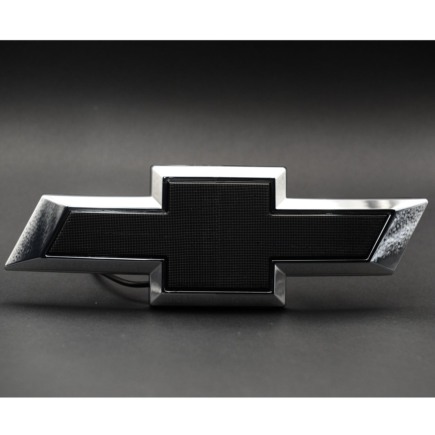 2022-2026 Chevy Silverado LED Lighted Grille Emblem Chrome Black Bowtie Badge